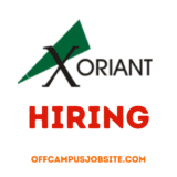 Xoriant off campus drive