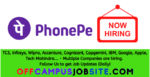 Phonepe Off Campus Drive