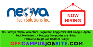 Neova Solutions Off Campus Drive