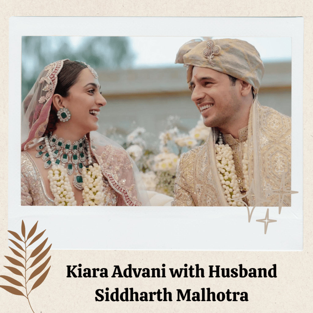 Kiara Advani with Husband Siddharth Malhotra 1